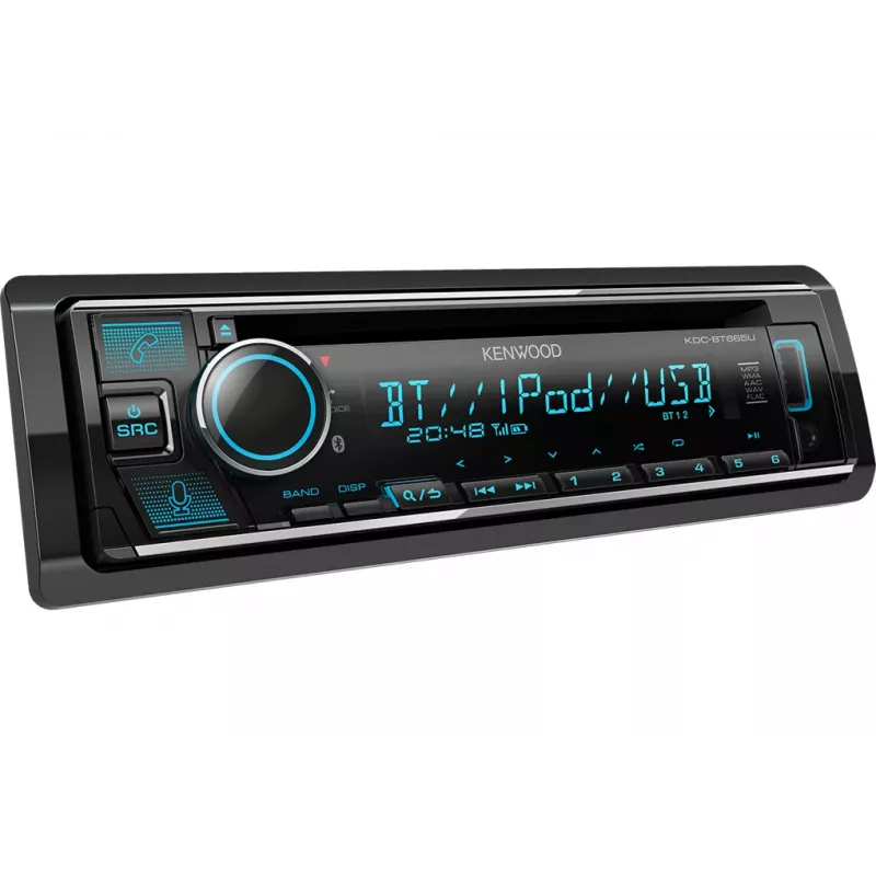 Kenwood KDC-BT665U Auto-Medienempfänger Schwarz 200 W Bluetooth