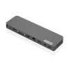 Lenovo 40AU0065EU USB-C Mini Dock, kabelgebunden, 65 W, HDMI, VGA, RJ-45, USB 3.0 (USB 3.2 Gen 1), USB-A, Schwarz