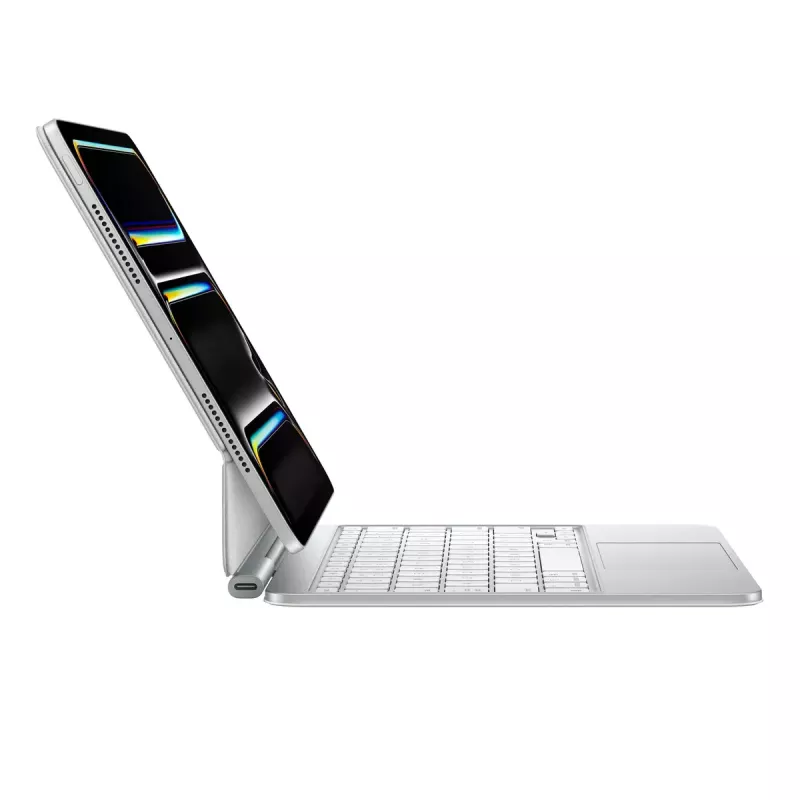 Apple Magic Keyboard QWERTY Russisch Weiß mit Trackpad für iPad Pro 11 Zoll