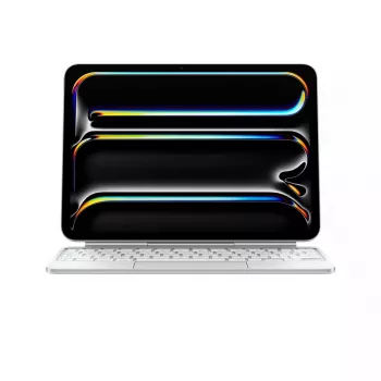 Apple Magic Keyboard QWERTY Russisch Weiß mit Trackpad für iPad Pro 11 Zoll