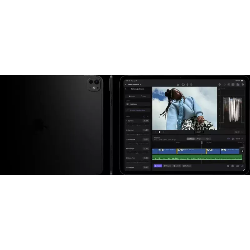 Tablet Apple iPad 11-inch Pro Silber 12 GB RAM 512 GB Speicher iPadOS