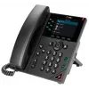 HP Poly VVX 350 6-Line IP Phone and PoE-enabled, IP Phone, Schwarz, Wired handset, 6 lines, LCD, 8.89 cm (3.5 inch)