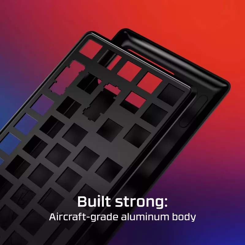 HyperX Alloy Origins Core PBT HX Aqua – Mechanische Gaming-Tastatur
