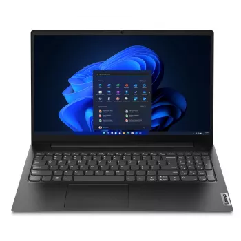 Lenovo V15 G4 AMN AMD Ryzen™ 3 7320U Laptop 39,6 cm (15,6 Zoll) Full HD 8 GB LPDDR5-SDRAM 256 GB SSD Wi-Fi 5 (802.11ac) Windows 11 Home Französisch Schwarz