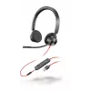 HP Poly Poly Blackwire 3325 USB-A Headset, kabelgebunden, Büro/Callcenter, 130 g, Headset, Schwarz