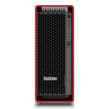 Lenovo ThinkStation P8 AMD Ryzen Threadripper PRO 7945WX 64 GB DDR5-SDRAM 1 TB SSD Windows 11 Pro Tower Workstation Schwarz
