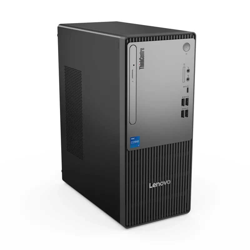 Lenovo ThinkCentre neo 50t Gen 5 Intel® Core™ i3 i3-14100 8 GB DDR5-SDRAM 256 GB SSD Windows 11 Pro Tower-PC Schwarz