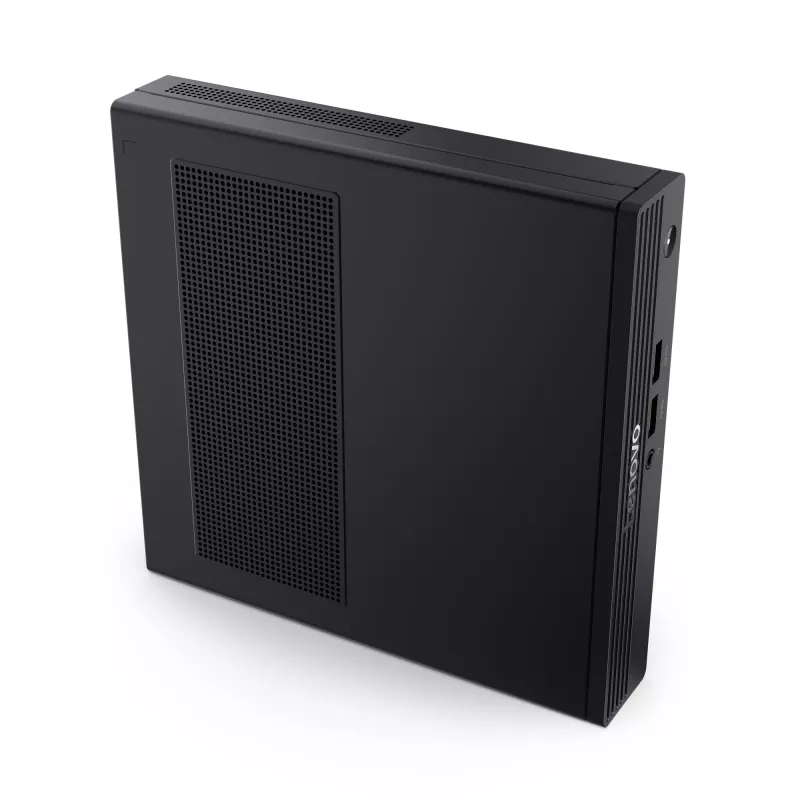 Mini-PC Lenovo V100q 13GG Tiny Intel N100, 8 GB DDR5 RAM, 256 GB SSD, Wi‑Fi 6, deutsche Tastatur, schwarz