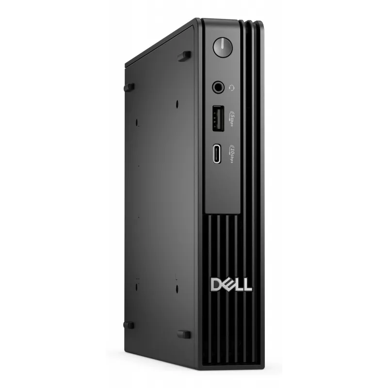 DELL Pro QCM1250 Intel® Core™ i3 i3-14100T 16 GB DDR5-SDRAM 512 GB SSD Windows 11 Pro Micro PC Mini PC Schwarz