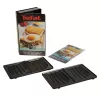 Tefal XA800112 Sandwich-Toastplatten für SW852, schwarz