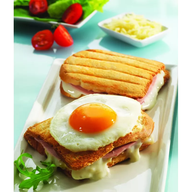 Tefal XA800112 Sandwich-Toastplatten für SW852, schwarz
