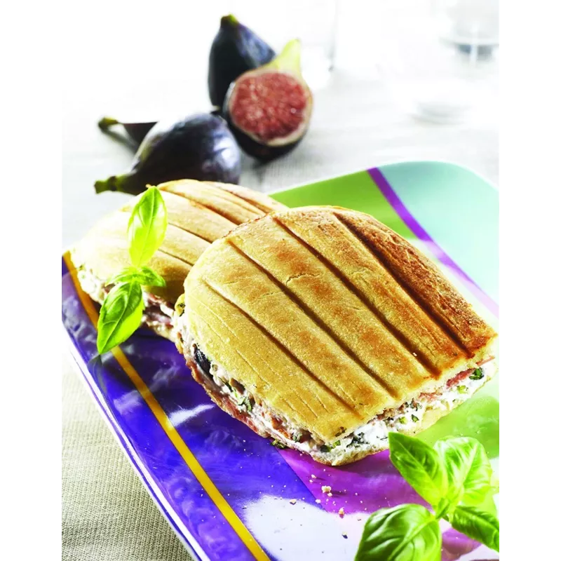 Tefal XA800112 Sandwich-Toastplatten für SW852, schwarz