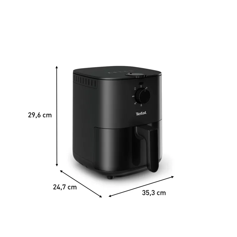 Tefal Easy Fry EY1308 Single 3,5 l Standgerät 1030 W Heißluftfritteuse Schwarz