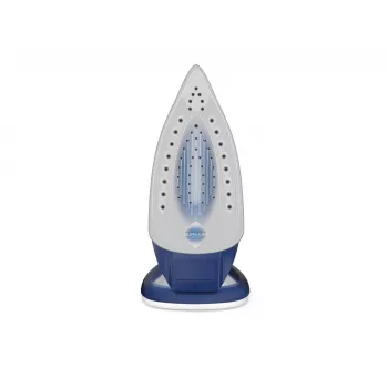 Tefal EasyGliss Plus FV5735 Bügeleisen Trocken- & Dampfbügeleisen Durilium-Bügelsohle 2500 W Blau, Weiß