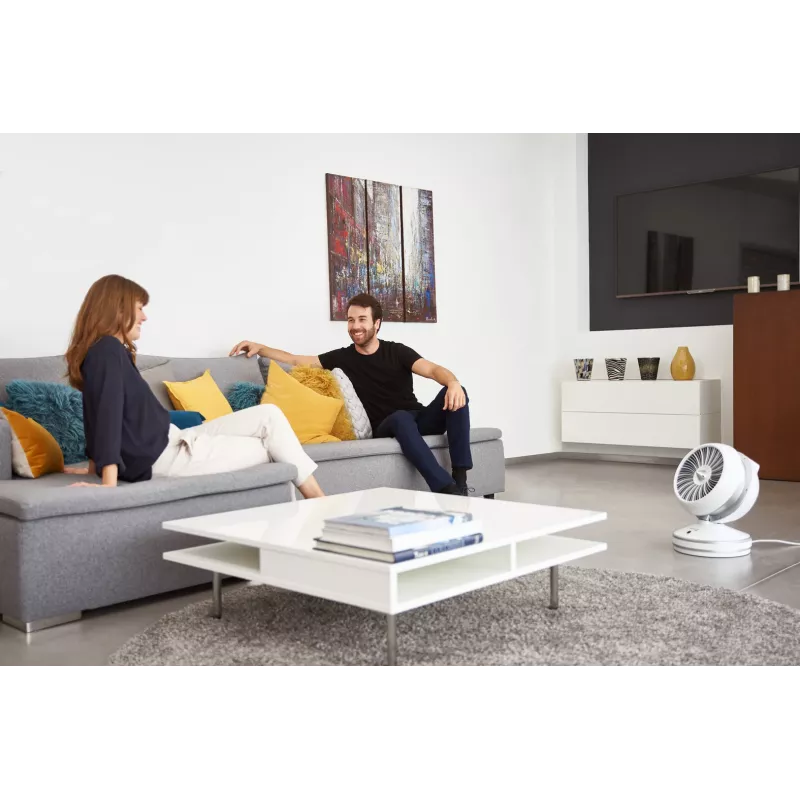 Rowenta HQ7152 Innenbereich Weiß, Silber Ventilator elektrischer Raumheizer