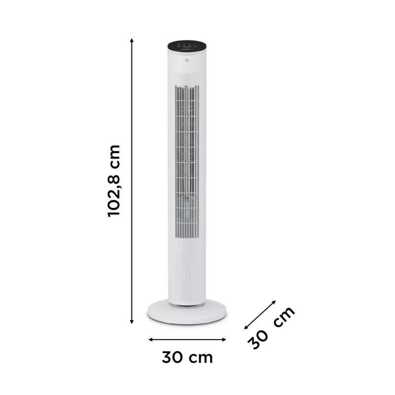 Haushaltsturmventilator Rowenta Eole VU6871 Weiß 40W AC 220-240V