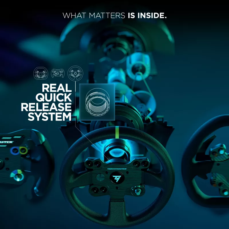 Thrustmaster TX RACING WHEEL LEATHER EDITION Schwarz Lenkrad + Pedale PC, Xbox One
