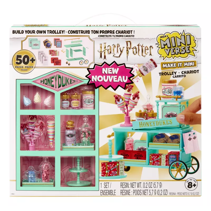 Miniverse Make It Mini Harry Potter Honeydukes Playset, 8 Jahre, Harry Potter, Mehrfarbig, Kunststoff