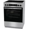 Gorenje GECS6C70XC Herd Freistehender Herd Elektrokochfeld Edelstahl