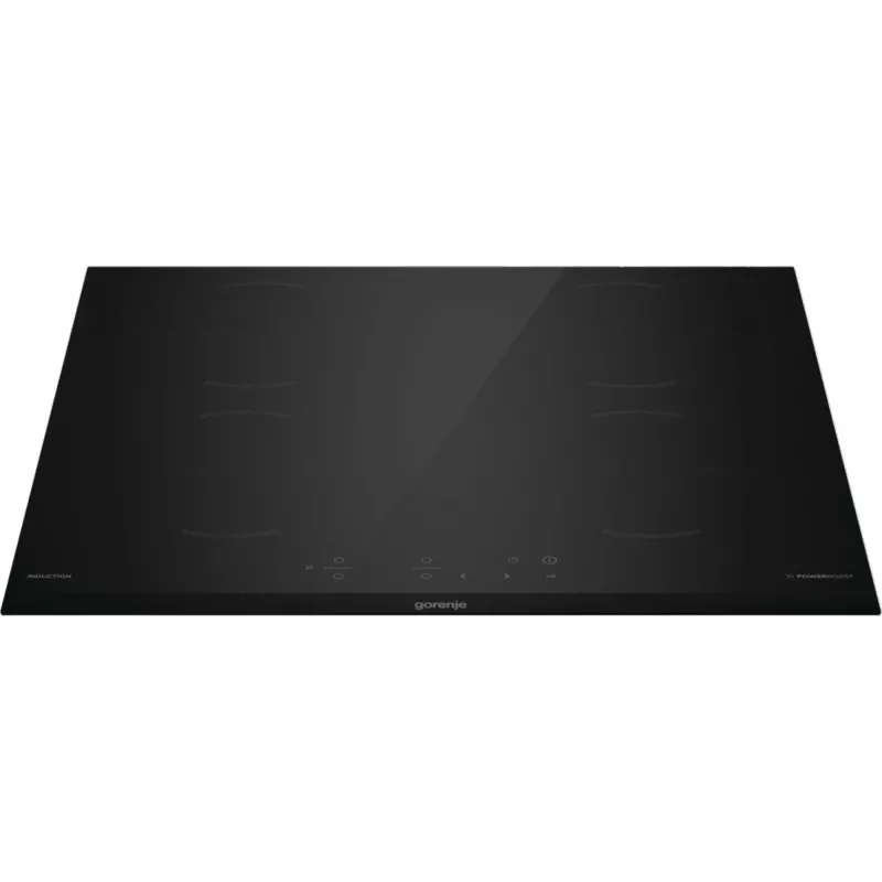 Gorenje Induktionskochfeld GI6401BCE RAL9017, Schwarz, Einbau, 59,5 cm, Zonen-Induktionskochfeld, Glaskeramik, 4 Zone(n)