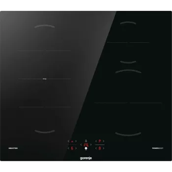 Gorenje Induktionskochfeld GI6421BSC, Schwarz, Einbau, 59,5 cm, Zonen-Induktionskochfeld, Glaskeramik, 4 Zone(n)