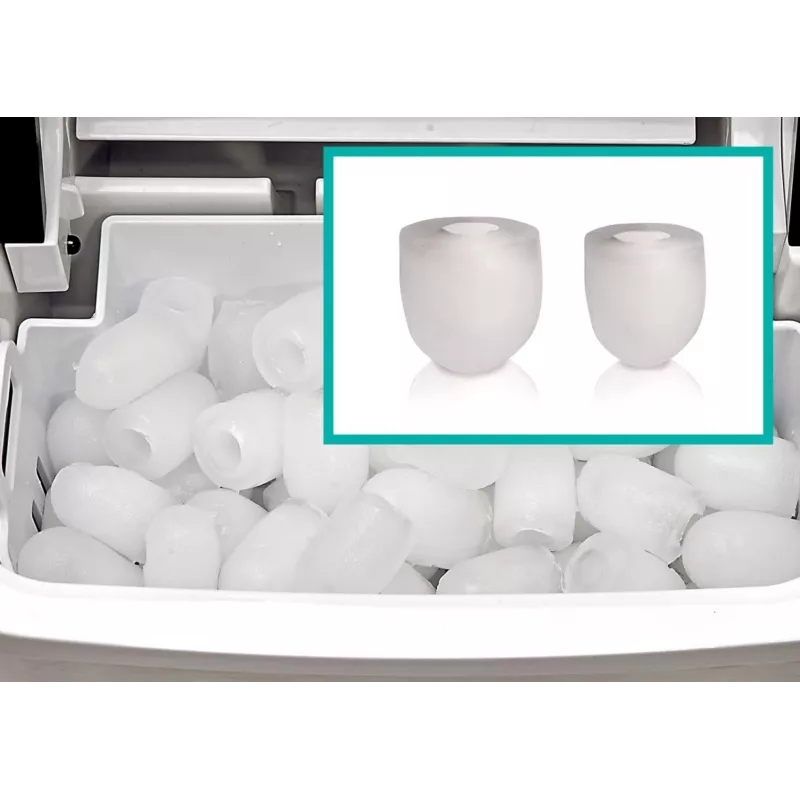 Gorenje IMD1200SB Tragbarer Eiswürfelbereiter 12 kg/24h Edelstahl