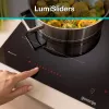 Gorenje Induktionshäll GI6443BSCWF, Schwarz, Einbau, 60 cm, Zonen-Induktionskochfeld, Glaskeramik, 4 Zone(n)
