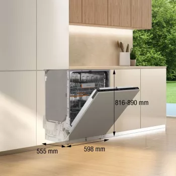 Gorenje GV642C65 vollintegrierter Geschirrspüler 14 Maßgedecke
