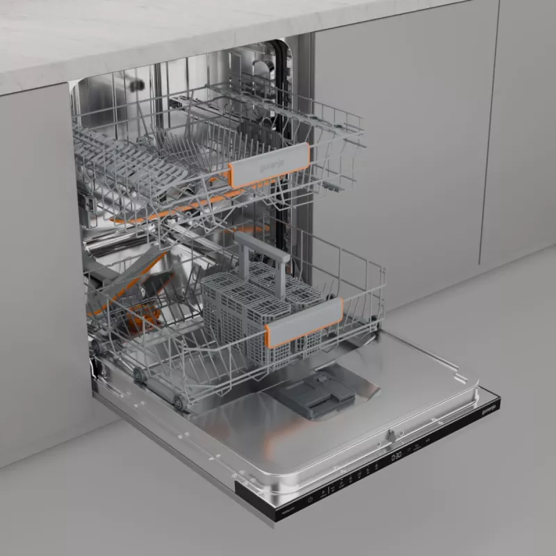 Gorenje GV642C65 vollintegrierter Geschirrspüler 14 Maßgedecke