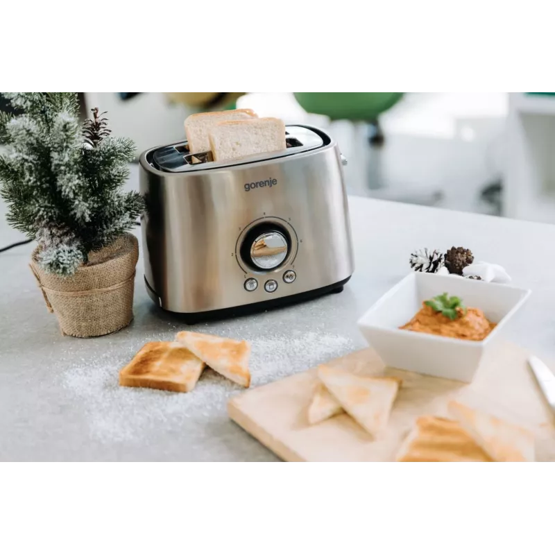 Gorenje T1000E 7 2 Scheiben 1000 W Edelstahl