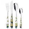 WMF 1286076040 Besteckset 4 Stk. Mehrfarbig, Edelstahl