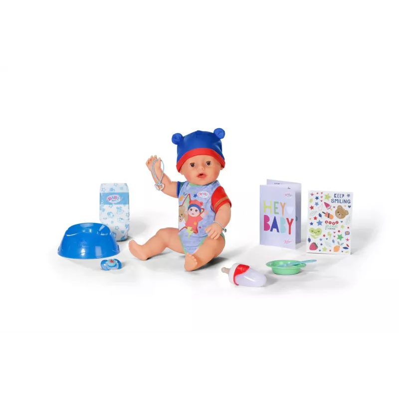 BABY born Jonas 43cm, Babypuppe, Männlich, 3 Jahr(e), Junge/Mädchen, 430 mm, Mehrfarbig