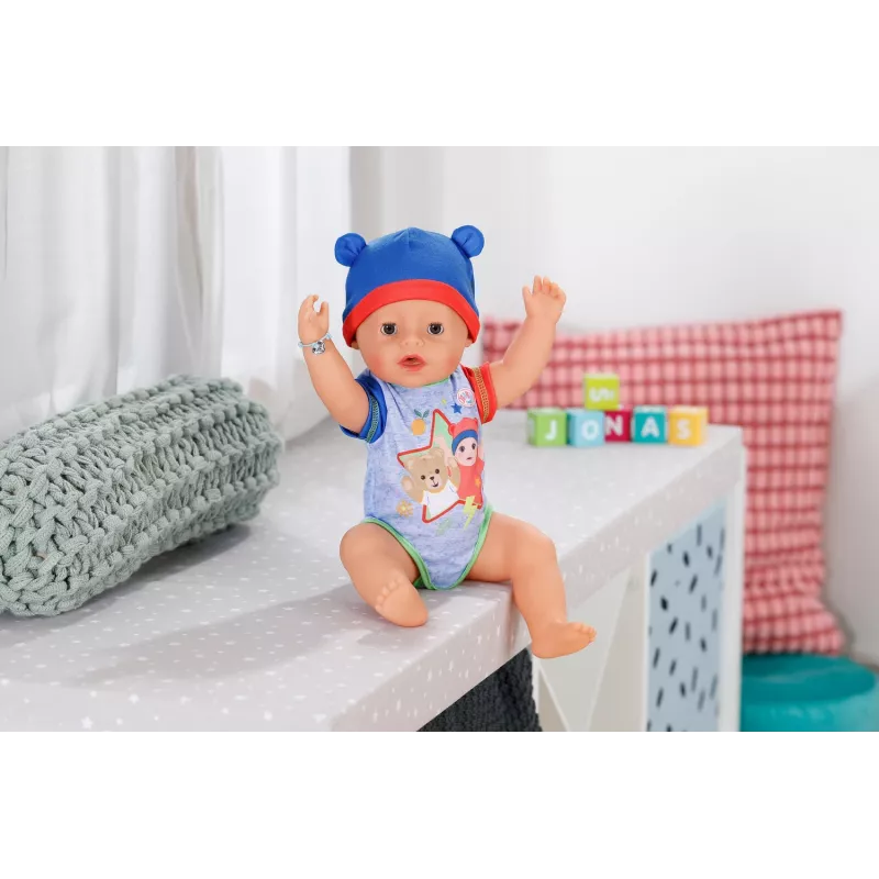 BABY born Jonas 43cm, Babypuppe, Männlich, 3 Jahr(e), Junge/Mädchen, 430 mm, Mehrfarbig