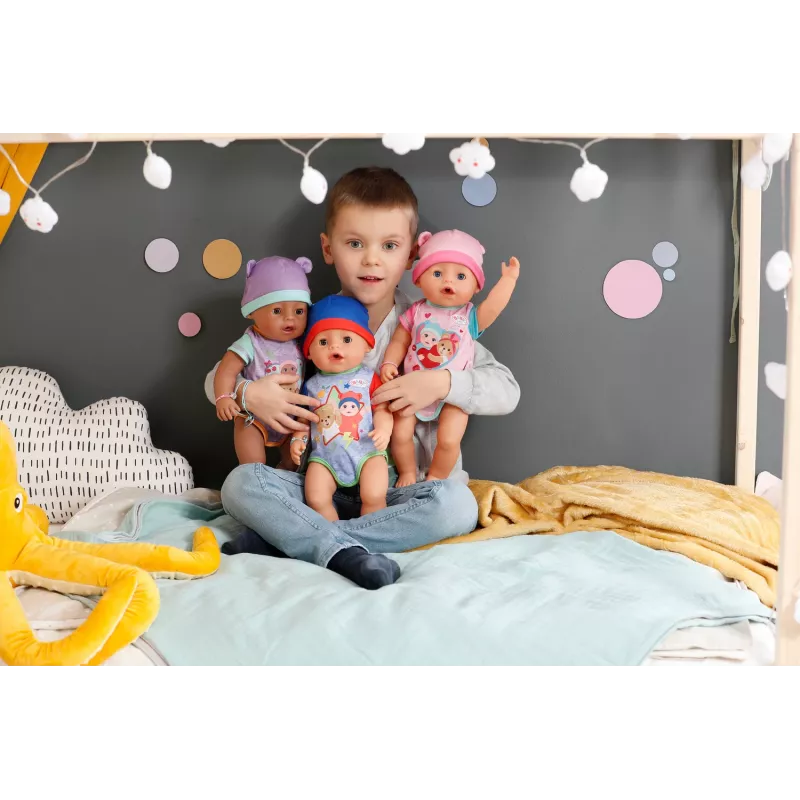 BABY born Jonas 43cm, Babypuppe, Männlich, 3 Jahr(e), Junge/Mädchen, 430 mm, Mehrfarbig