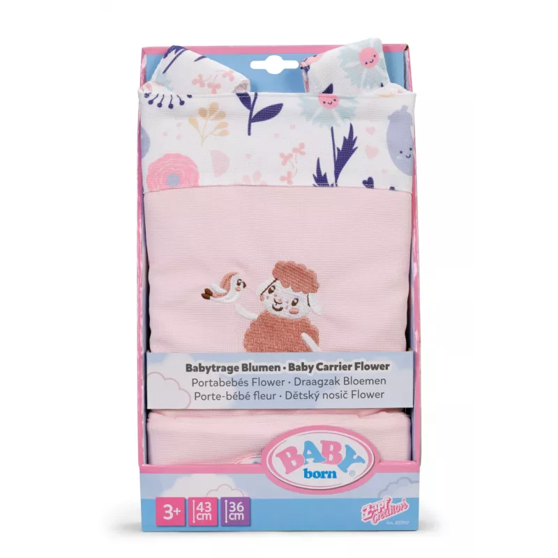 BABY born Baby Carrier Flower Puppentrage
