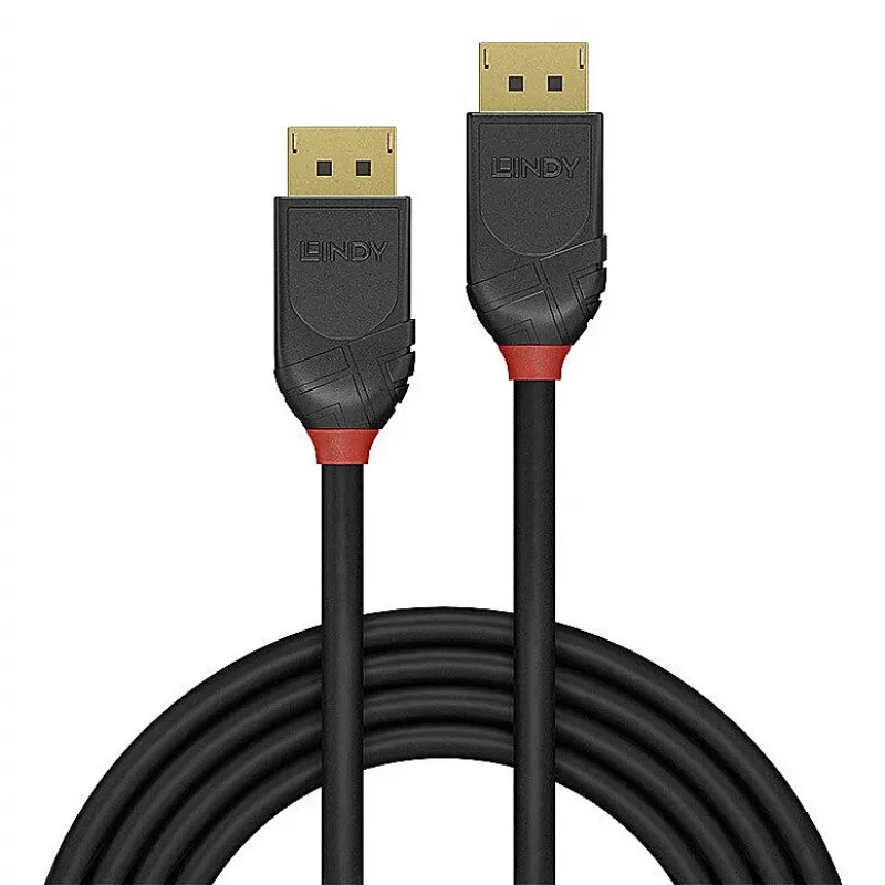 Lindy 36522 DisplayPort-Kabel 3 m Schwarz