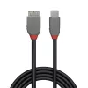 Lindy 1m USB 3.2 Typ C auf Micro-B Kabel, Anthra Line, 1 m, USB C, Micro-USB B, USB 3.2 Gen 1 (3.1 Gen 1), Schwarz