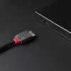 Lindy 1m USB 3.2 Typ C auf Micro-B Kabel, Anthra Line, 1 m, USB C, Micro-USB B, USB 3.2 Gen 1 (3.1 Gen 1), Schwarz