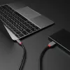 Lindy 1m USB 3.2 Typ C auf Micro-B Kabel, Anthra Line, 1 m, USB C, Micro-USB B, USB 3.2 Gen 1 (3.1 Gen 1), Schwarz