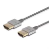 Lindy Ultra High Speed HDMI schlank-Kabel, 0,5 m, 0,5 m, HDMI Typ A (Standard), HDMI Typ A (Standard), 48 Gbit/s, Weiß