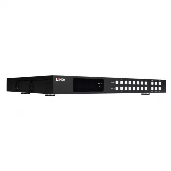 Lindy 38434 8x8 HDMI 4K60 nahtlose Multi-View-Matrix mit Videowand-Skalierung