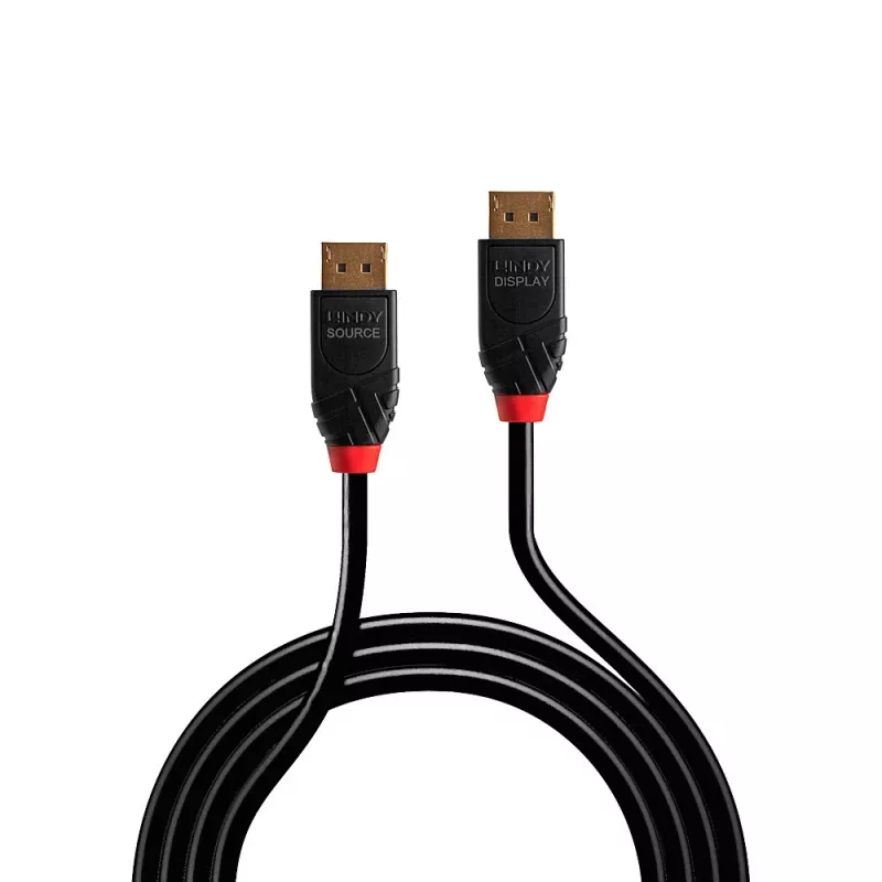 Lindy 5m Active DisplayPort 1.4 Kabel, 5 m, DisplayPort, DisplayPort, Stecker, Stecker, 7680 x 4320 Pixel