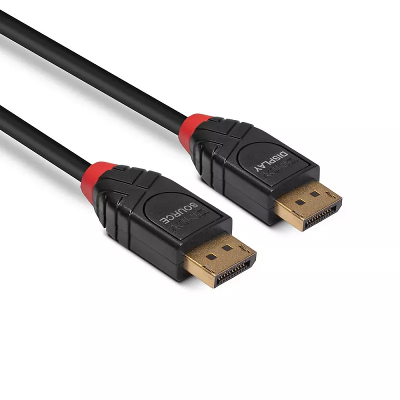Lindy 5m Active DisplayPort 1.4 Kabel, 5 m, DisplayPort, DisplayPort, Stecker, Stecker, 7680 x 4320 Pixel