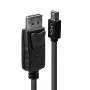 Lindy 5m Mini DisplayPort Stecker auf DisplayPort Stecker, Schwarz
