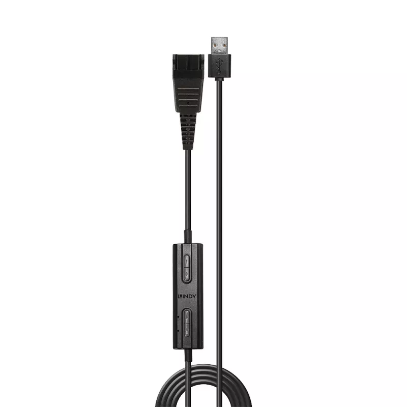 Lindy USB Typ A auf Jabra Quick Disconnect Headset-Adapter