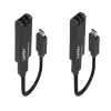 Lindy 100m Fibre Optic USB 3.2 Type C Extender, Netzwerk-Sender & -Empfänger, 100 m, 10000 Mbit/s, Fiber, USB 3.2 Gen 1 (3.1 Gen 1) Type-C, Schwarz
