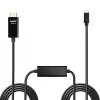 Lindy 10m USB Type C to HDMI 4K60 Adapter Kabel with HDR, 10 m, USB Type-C, HDMI Type A (Standard), Male, Male, gerade