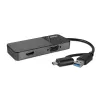 Lindy 43354 Laptop-Dockingstation/USB-Port-Replikator USB 3.2 Gen 1 (3.1 Gen 1) Typ-A + Typ-C Schwarz