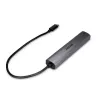 Lindy 43385 Schnittstellen-Hub USB Type-C 10000 Mbit/s Grau