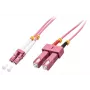 Lindy 46364 InfiniBand/Glasfaserkabel 10 m LC SC Pink
